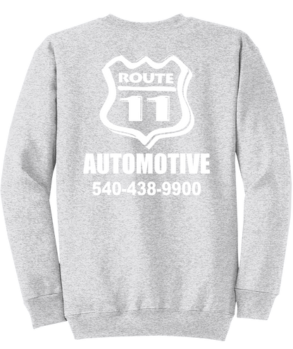 Sweatshirt - Core Fleece Crewneck - PC78 - Route 11 Automotive