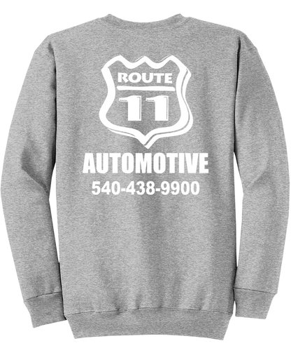 Sweatshirt - Core Fleece Crewneck - PC78 - Route 11 Automotive