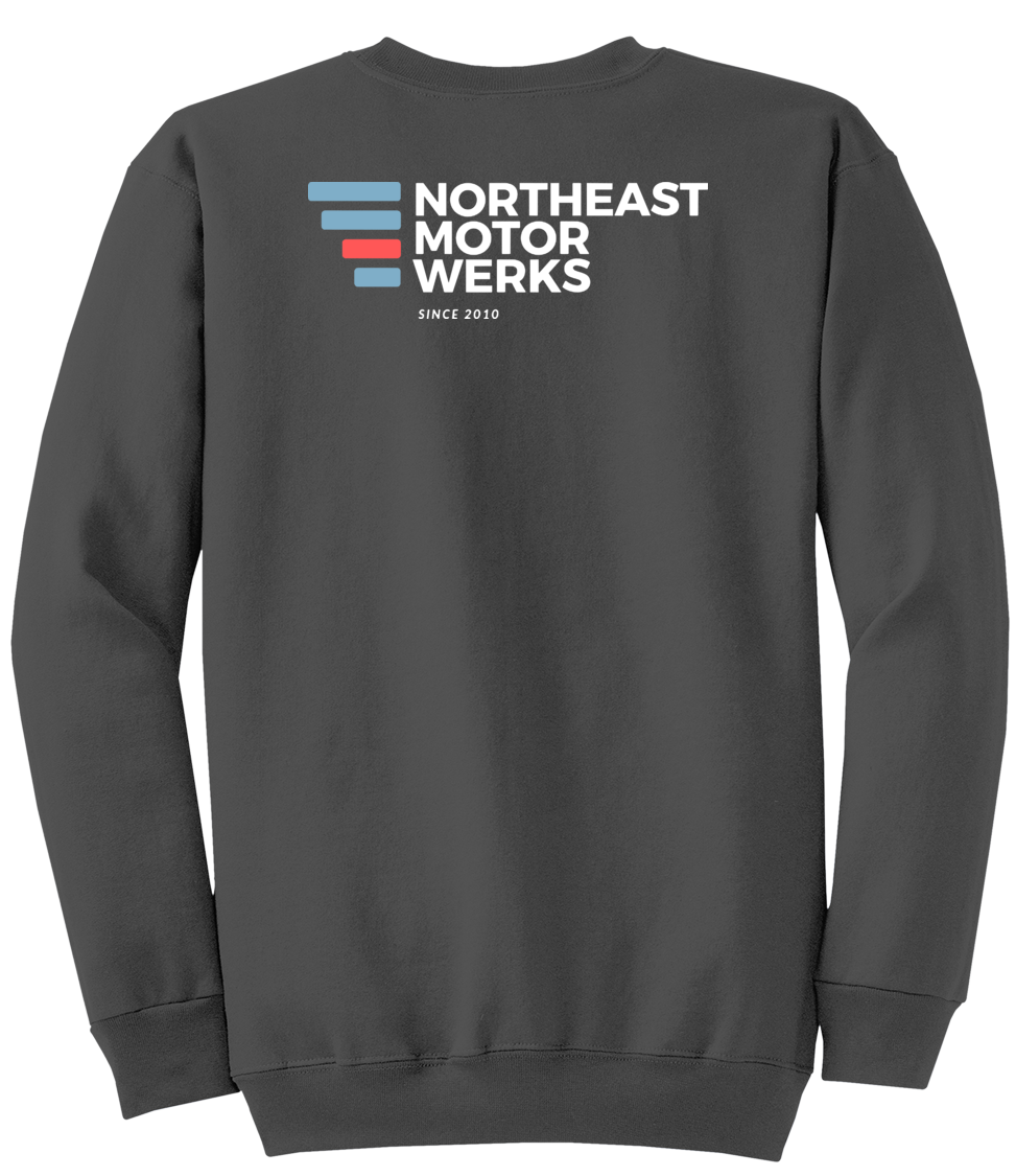 Sweatshirt - Core Fleece Crewneck Sweatshirt - PC78 - Northeast Motor Werks