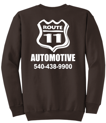 Sweatshirt - Core Fleece Crewneck - PC78 - Route 11 Automotive
