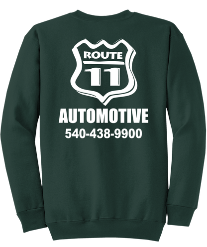 Sweatshirt - Core Fleece Crewneck - PC78 - Route 11 Automotive