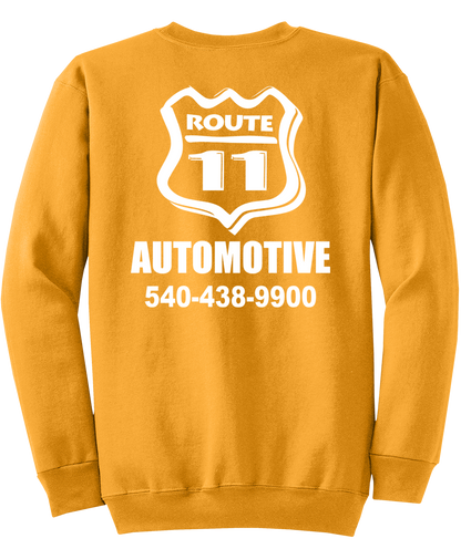 Sweatshirt - Core Fleece Crewneck - PC78 - Route 11 Automotive