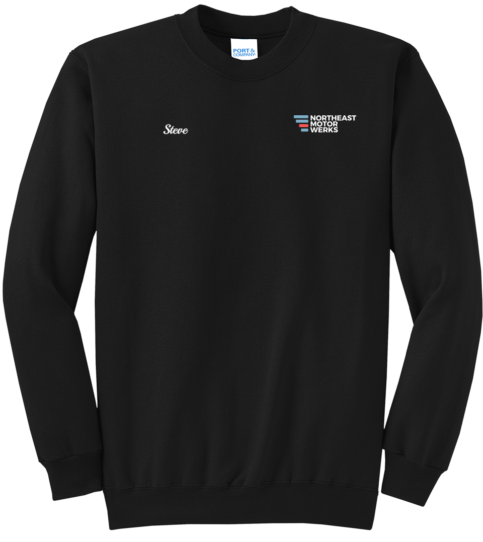 Sweatshirt - Core Fleece Crewneck Sweatshirt - PC78 - Northeast Motor Werks