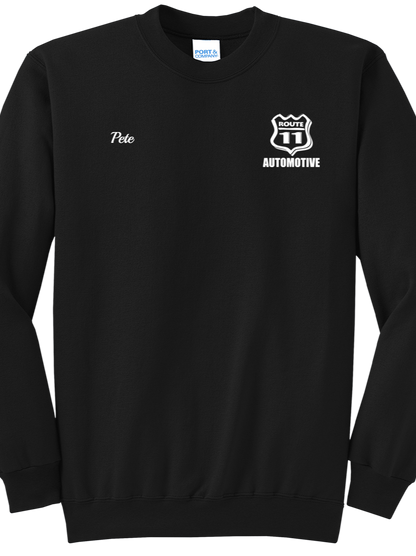 Sweatshirt - Core Fleece Crewneck - PC78 - Route 11 Automotive