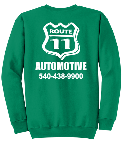 Sweatshirt - Core Fleece Crewneck - PC78 - Route 11 Automotive