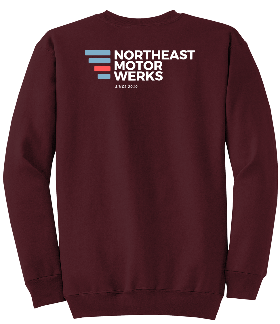 Sweatshirt - Core Fleece Crewneck Sweatshirt - PC78 - Northeast Motor Werks