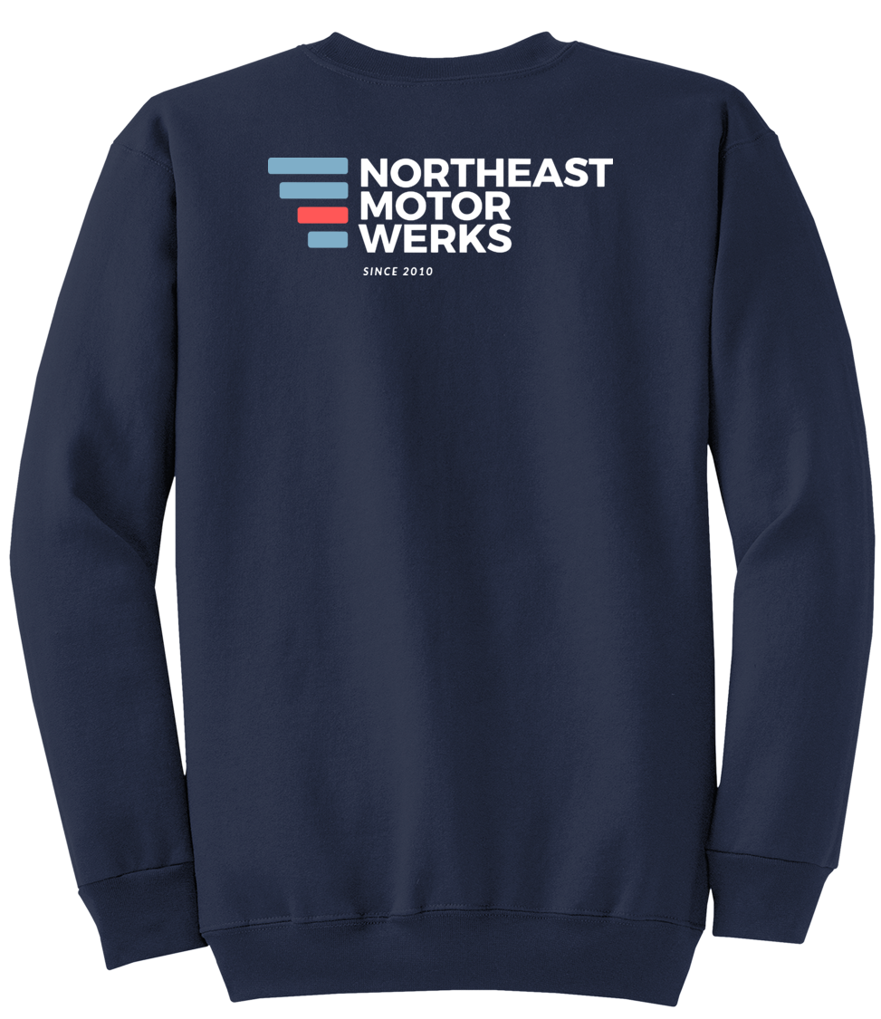 Sweatshirt - Core Fleece Crewneck Sweatshirt - PC78 - Northeast Motor Werks