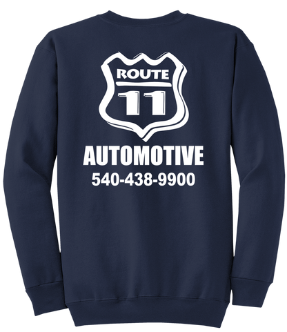 Sweatshirt - Core Fleece Crewneck - PC78 - Route 11 Automotive