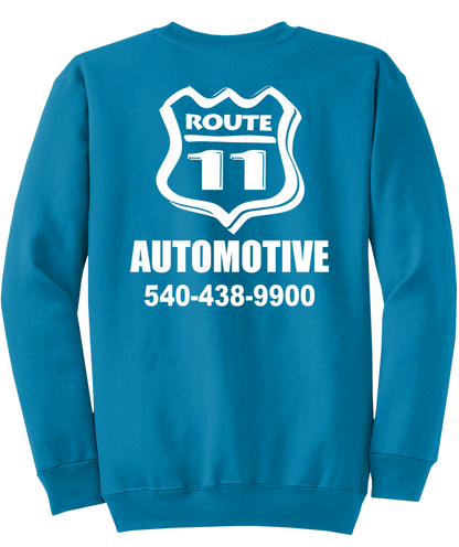 Sweatshirt - Core Fleece Crewneck - PC78 - Route 11 Automotive