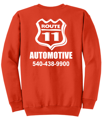 Sweatshirt - Core Fleece Crewneck - PC78 - Route 11 Automotive