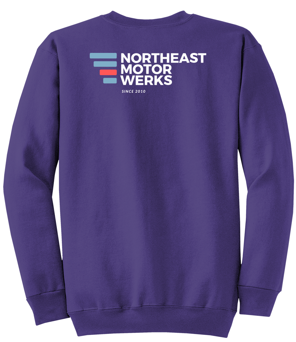 Sweatshirt - Core Fleece Crewneck Sweatshirt - PC78 - Northeast Motor Werks