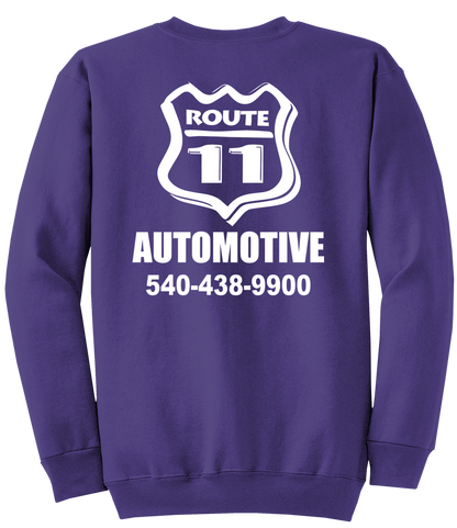 Sweatshirt - Core Fleece Crewneck - PC78 - Route 11 Automotive