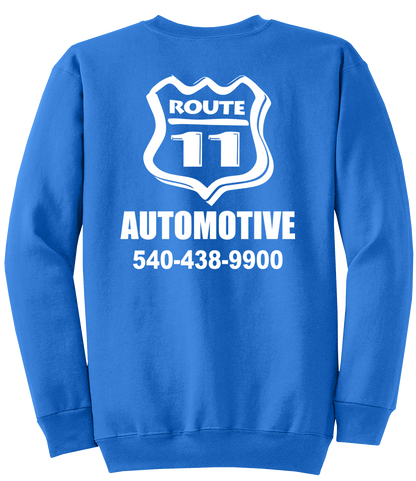 Sweatshirt - Core Fleece Crewneck - PC78 - Route 11 Automotive