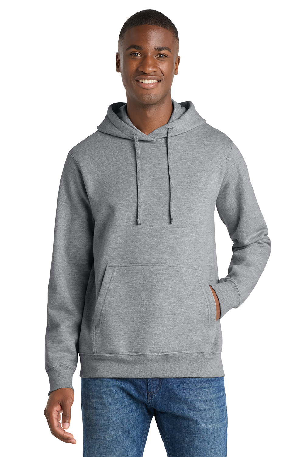 Premium Hoodie - Port & Co. Fan Favorite™ Fleece Pullover Hooded Sweatshirt