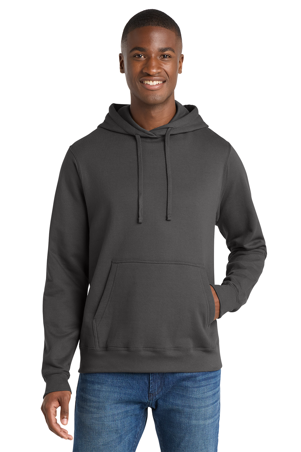 Premium Hoodie - Port & Co. Fan Favorite™ Fleece Pullover Hooded Sweatshirt