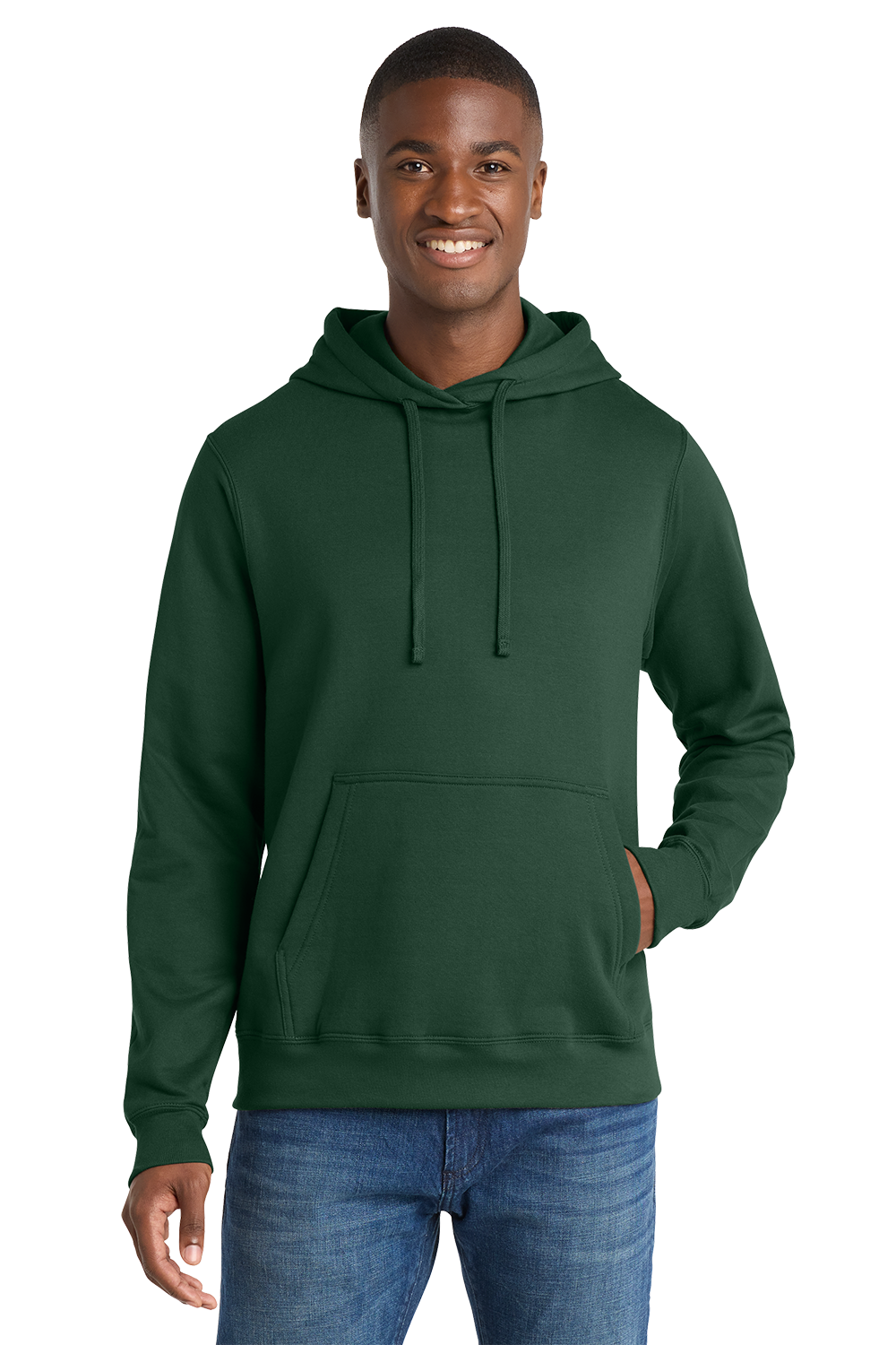 Premium Hoodie - Port & Co. Fan Favorite™ Fleece Pullover Hooded Sweatshirt