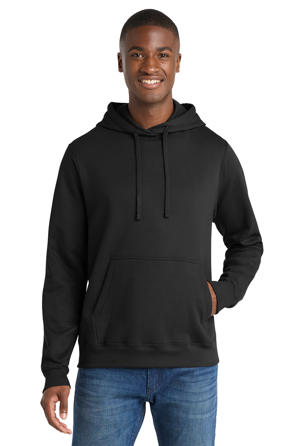 Premium Hoodie - Port & Co. Fan Favorite™ Fleece Pullover Hooded Sweatshirt
