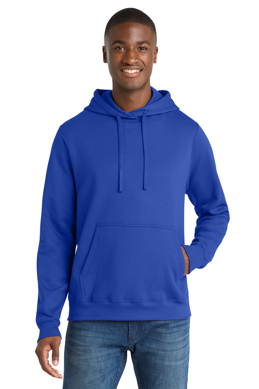 Premium Hoodie - Port & Co. Fan Favorite™ Fleece Pullover Hooded Sweatshirt