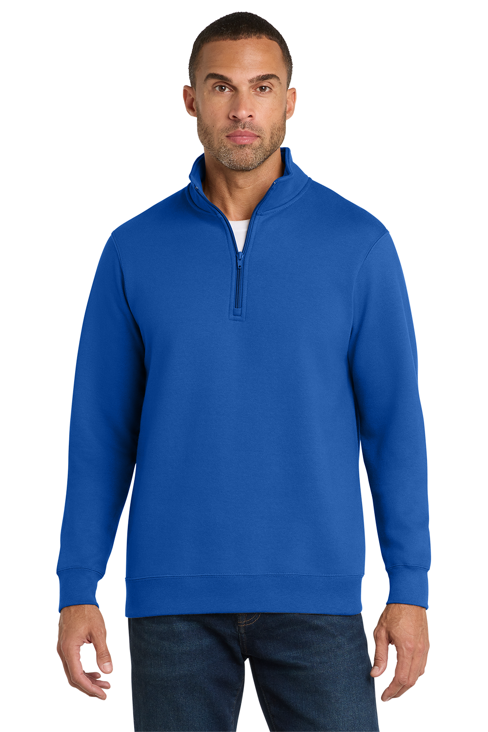 Premium - Port & Co. - 1/4 Zip Pullover Sweatshirt Fleece - PC850Q