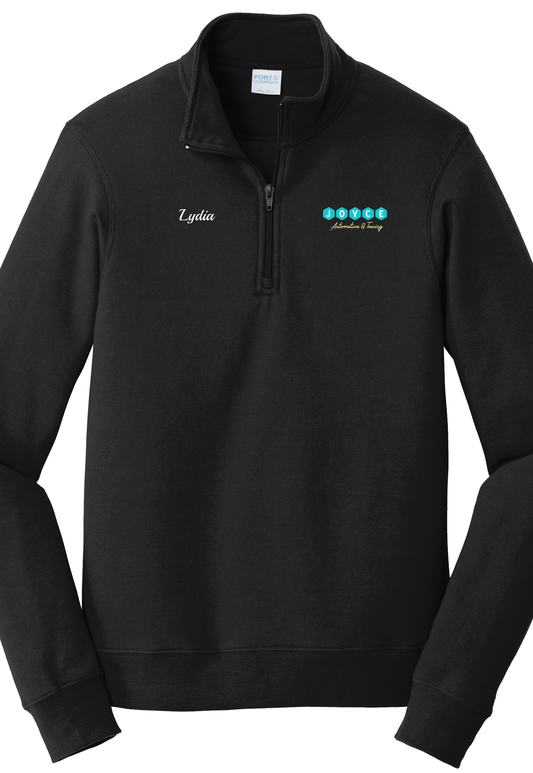 Premium 1/4 Zip Pullover Sweatshirt Fleece  PC850Q - Joyce Automotive & Towing