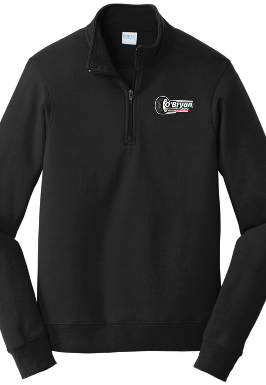 1/4 Zip Pullover Sweatshirt Fleece  PC850Q - OBryan Auto and Diesel