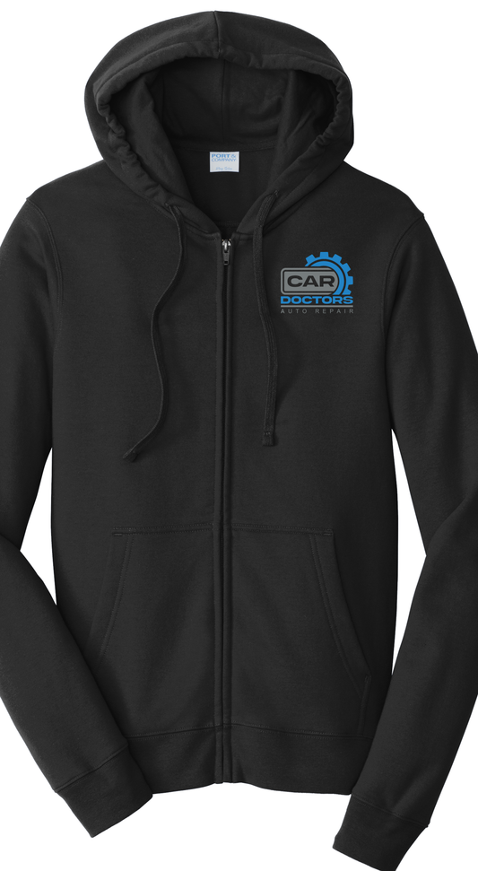 Port & Company® Fan Favorite™ Fleece Full-Zip Hooded Sweatshirt PC850ZH - Car Doctors