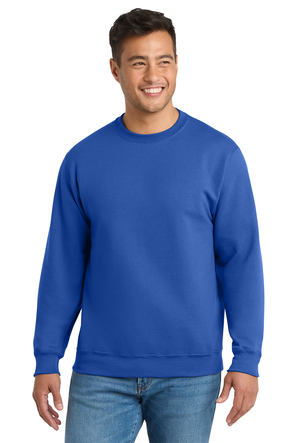 Premium Crewneck Tall - Port & Co. Essential Fleece - PC90T