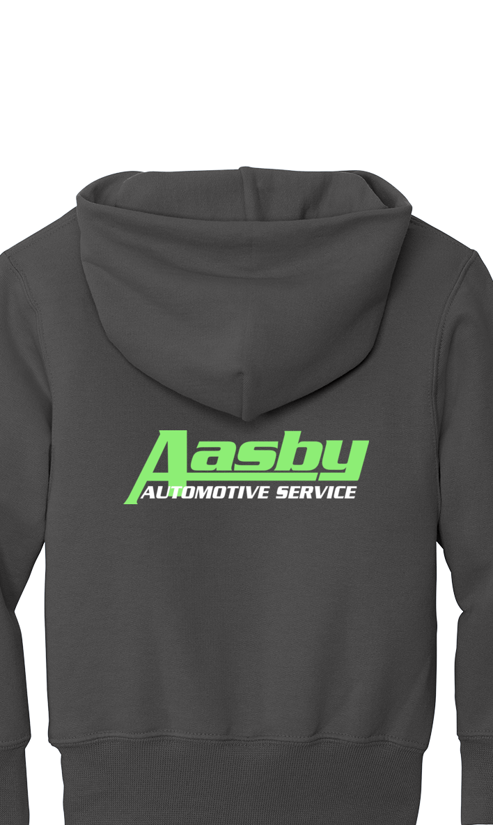 Premium Youth Hoodie - Port & Company® Youth Core Fleece Pullover Hooded Sweatshirt PC90HY  - Aasby Automotive