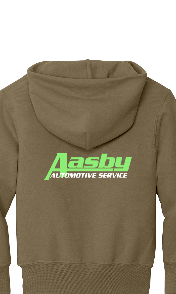 Premium Youth Hoodie - Port & Company® Youth Core Fleece Pullover Hooded Sweatshirt PC90HY  - Aasby Automotive