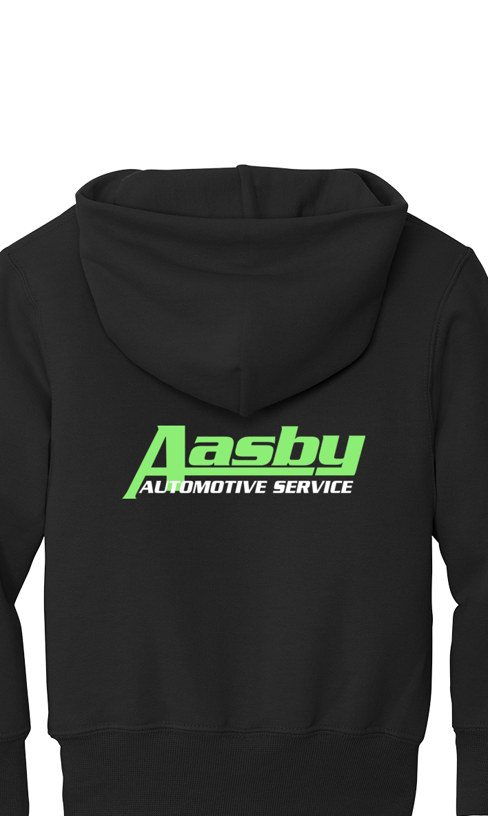 Premium Youth Hoodie - Port & Company® Youth Core Fleece Pullover Hooded Sweatshirt PC90HY  - Aasby Automotive