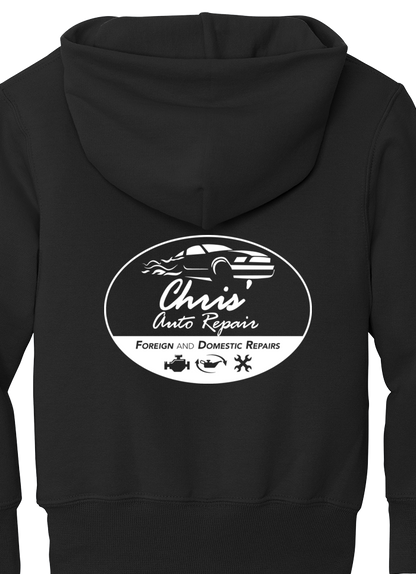Premium Youth Hoodie - Port & Co Youth Core Fleece Pullover Hooded Sweatshirt PC90HY  - Chris Auto Repair