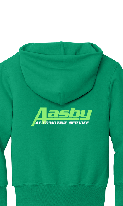 Premium Youth Hoodie - Port & Company® Youth Core Fleece Pullover Hooded Sweatshirt PC90HY  - Aasby Automotive