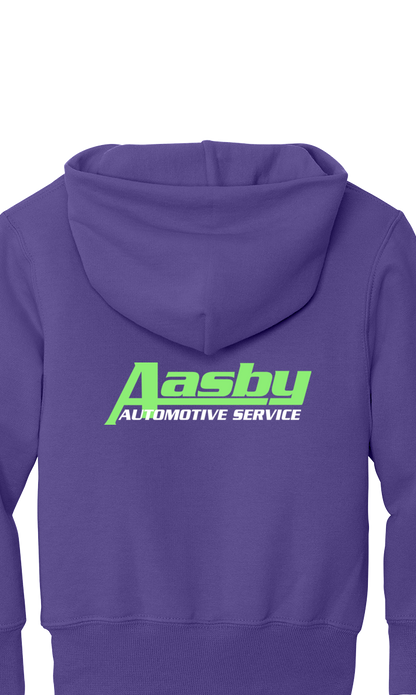 Premium Youth Hoodie - Port & Company® Youth Core Fleece Pullover Hooded Sweatshirt PC90HY  - Aasby Automotive