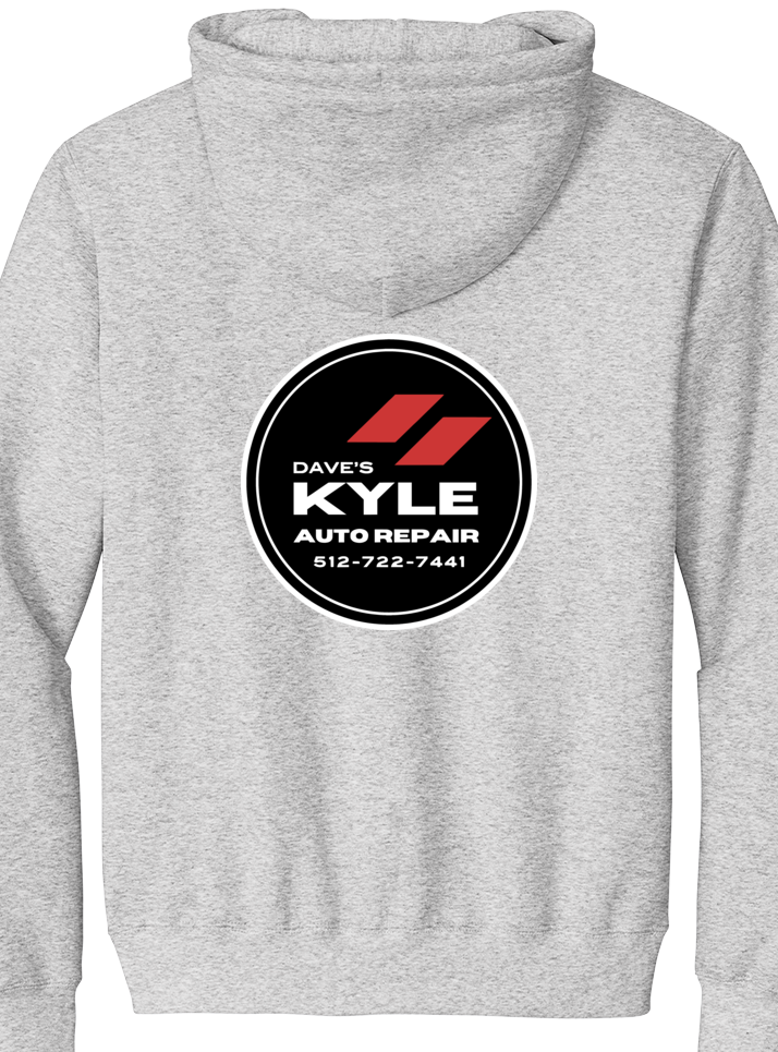 Premium Youth Hoodie - Port & Co. Youth Core Fleece Pullover Hooded Sweatshirt PC90HY  - Dave's Kyle Auto Repair