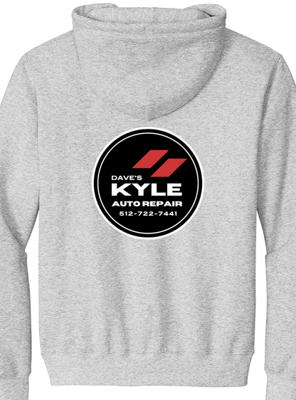 Premium Youth Hoodie - Port & Co. Youth Core Fleece Pullover Hooded Sweatshirt PC90HY  - Dave's Kyle Auto Repair