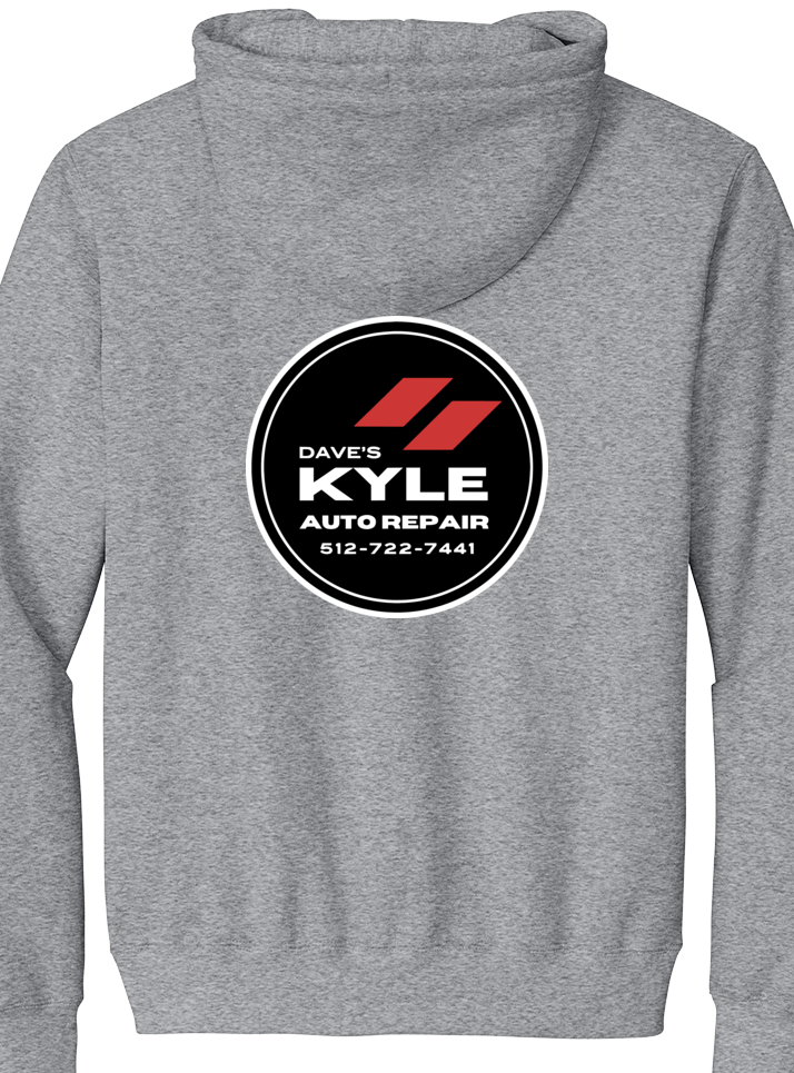 Premium Youth Hoodie - Port & Co. Youth Core Fleece Pullover Hooded Sweatshirt PC90HY  - Dave's Kyle Auto Repair