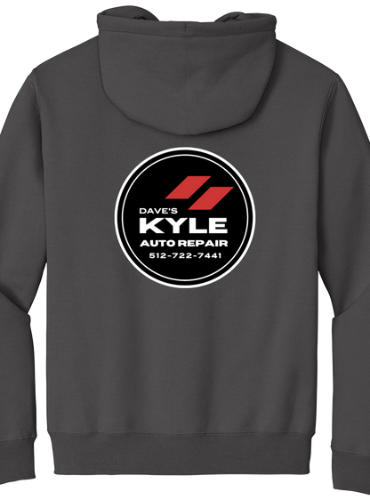 Premium Youth Hoodie - Port & Co. Youth Core Fleece Pullover Hooded Sweatshirt PC90HY  - Dave's Kyle Auto Repair