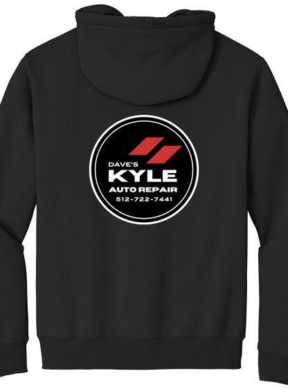 Premium Youth Hoodie - Port & Co. Youth Core Fleece Pullover Hooded Sweatshirt PC90HY  - Dave's Kyle Auto Repair
