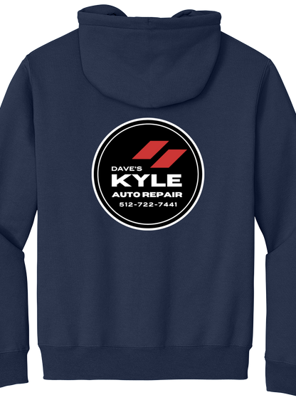 Premium Youth Hoodie - Port & Co. Youth Core Fleece Pullover Hooded Sweatshirt PC90HY  - Dave's Kyle Auto Repair