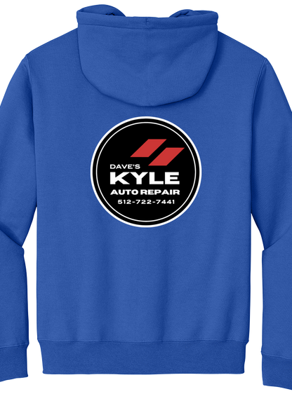 Premium Youth Hoodie - Port & Co. Youth Core Fleece Pullover Hooded Sweatshirt PC90HY  - Dave's Kyle Auto Repair