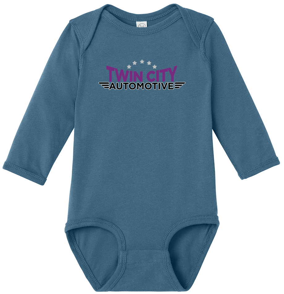 Rabbit Skins™ Infant Long Sleeve Jersey Bodysuit - RS4421 - Twin City Automotive