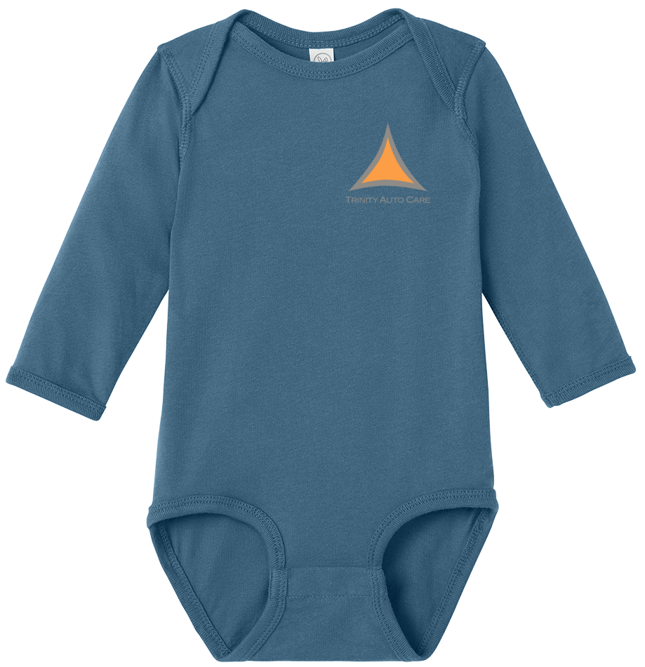 Rabbit Skins™ Infant Long Sleeve Jersey Bodysuit - RS4421 - Trinity Auto Care