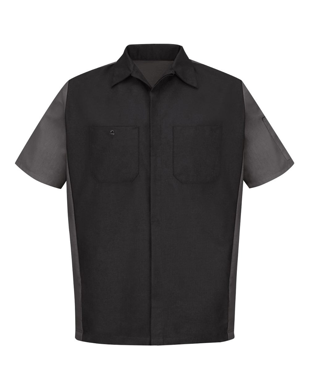 Technician Shirt - Short Sleeve TALL Ripstop Crew Red Kap - SY20T
