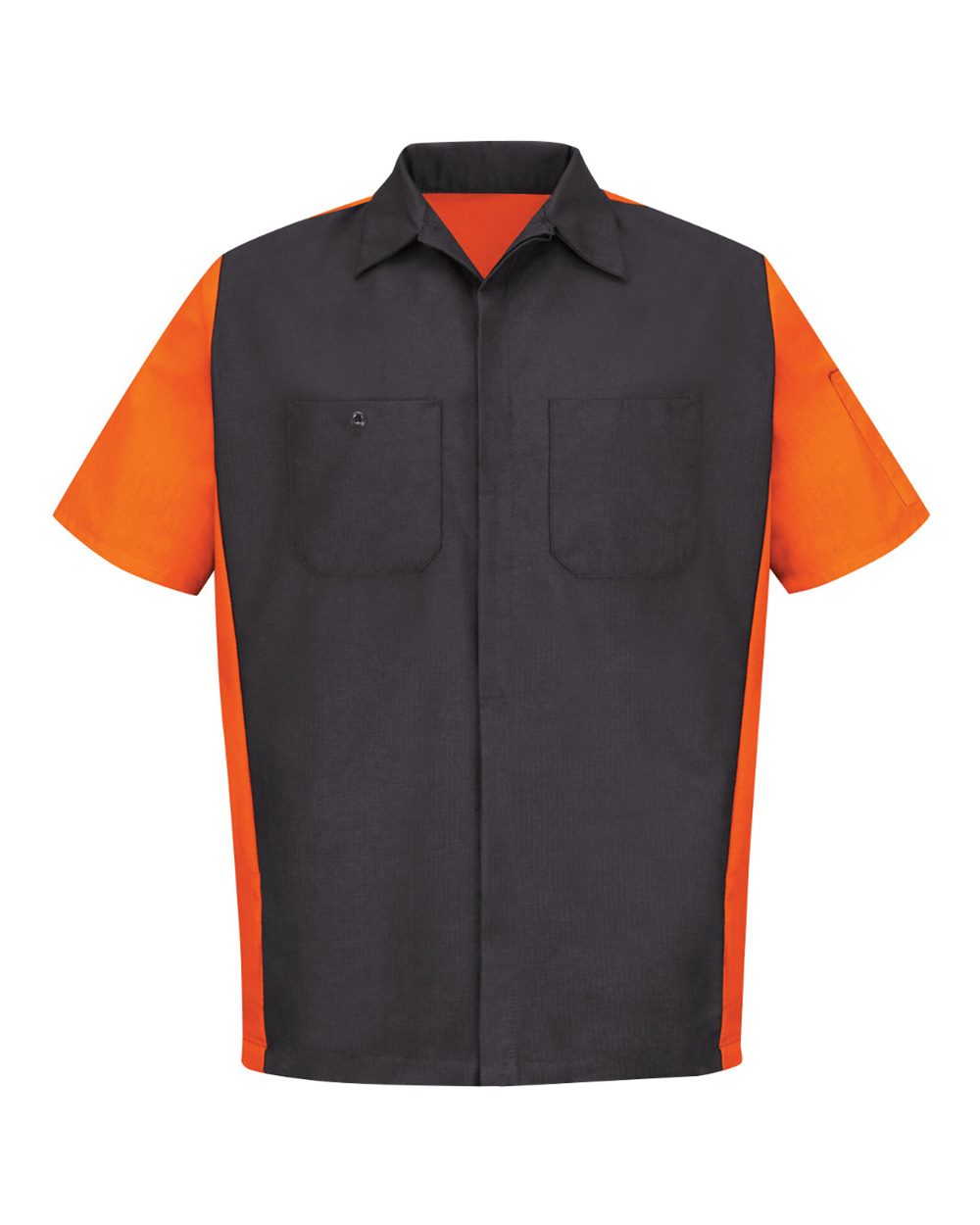 Technician Shirt - Short Sleeve TALL Ripstop Crew Red Kap - SY20T