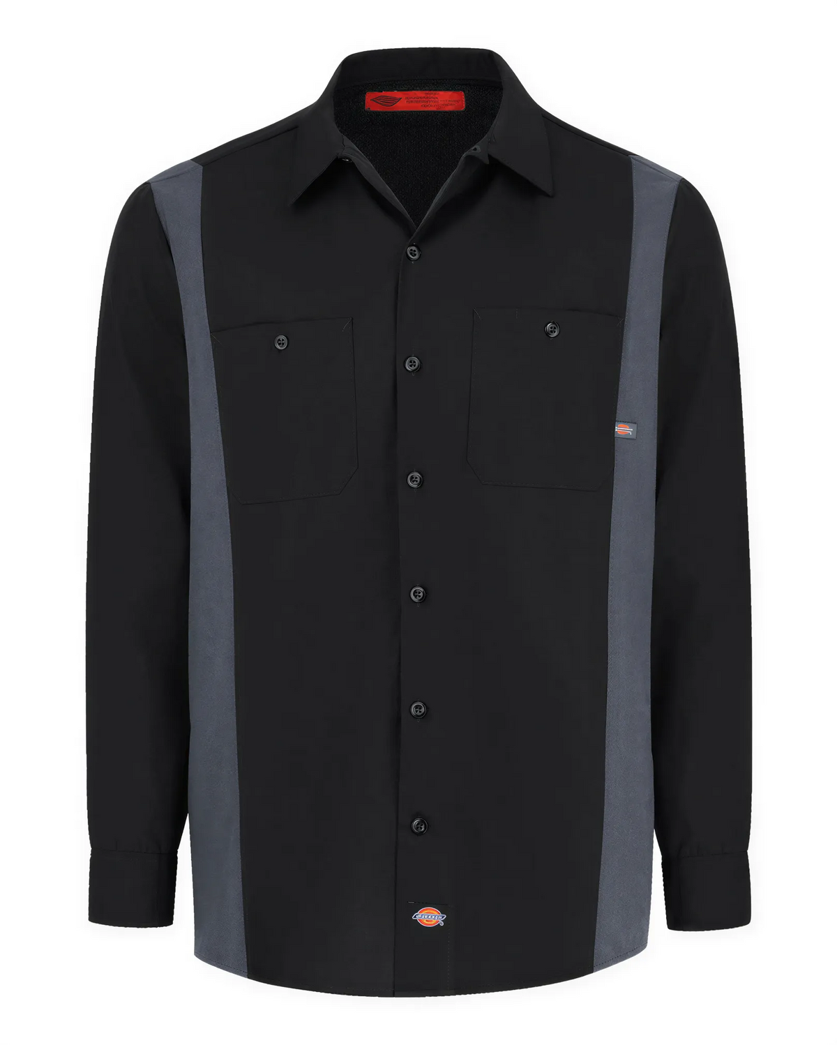 Work Shirt - Dickies Men's Industrial Colorblocked Long Sleeve Shirt - 5524