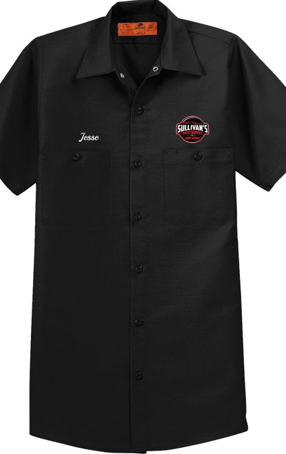 Work Shirt - Short Sleeve Industrial Work Shirt SP24 - Sullivan’s Auto Service and Tire Pros