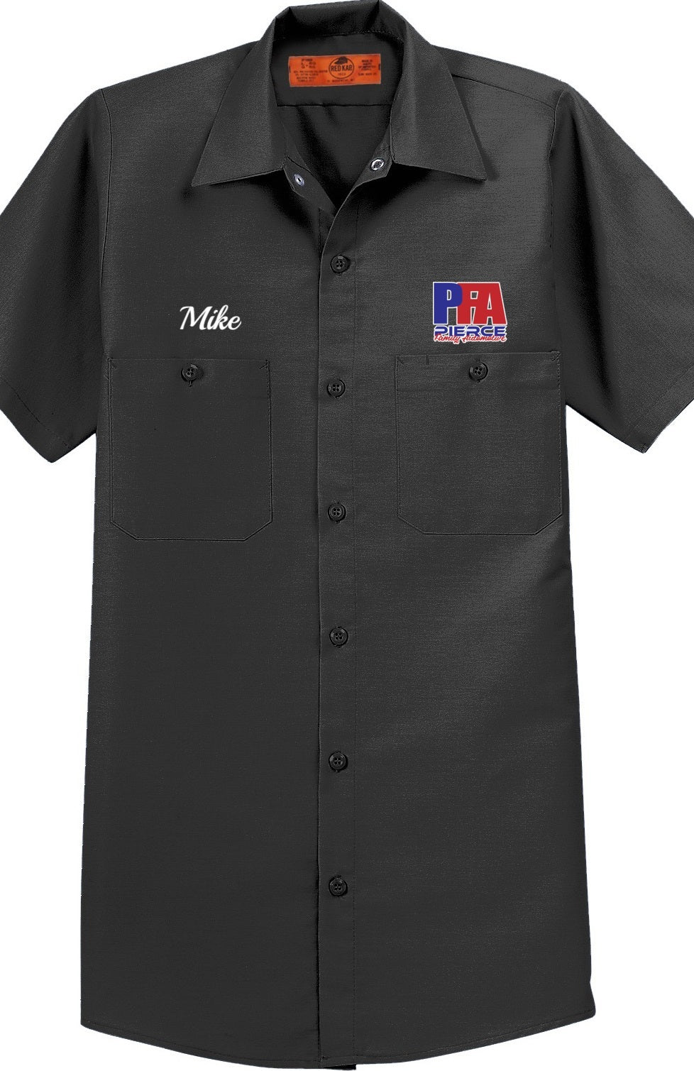 Work Shirt - Short Sleeve Industrial Work Shirt SP24 - Pierce Family Automotive