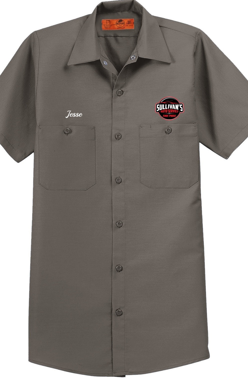 Work Shirt - Short Sleeve Industrial Work Shirt SP24 - Sullivan’s Auto Service and Tire Pros