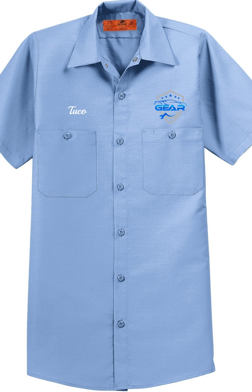 Work Shirt - Short Sleeve Industrial Work Shirt SP24 - Glenns European Auto Repair