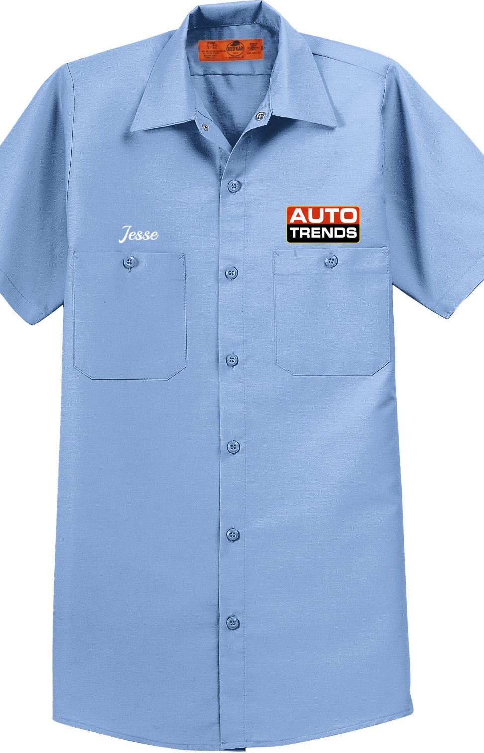 Work Shirt - Short Sleeve Industrial Work Shirt SP24 - Auto Trends